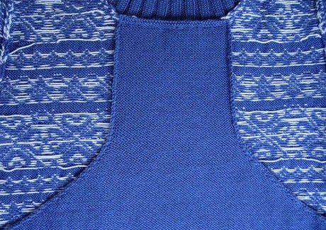 Мастер-класс: свитер для кормления малыша - «Машинное вязание»