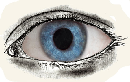 Учимся рисовать - Глаза человека - «Рисование карандашом»