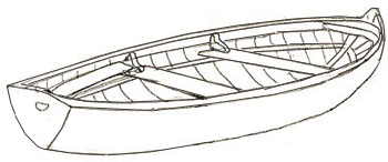 Шлюпка рисунок 1 класс