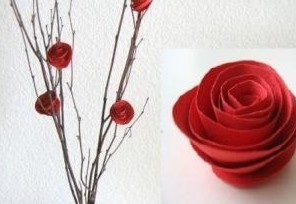 Розы квиллингом - «Подарки своими руками»