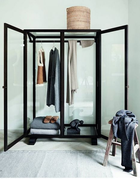 Прозрачный шкаф витрина для одежды - «Поделки своими руками»