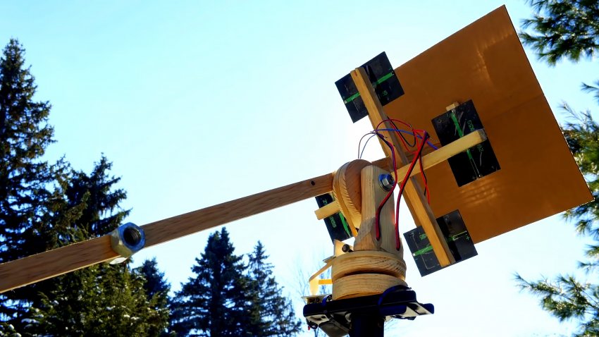 Автоматическая система слежения за солнцем без электроники - «Своими Руками»