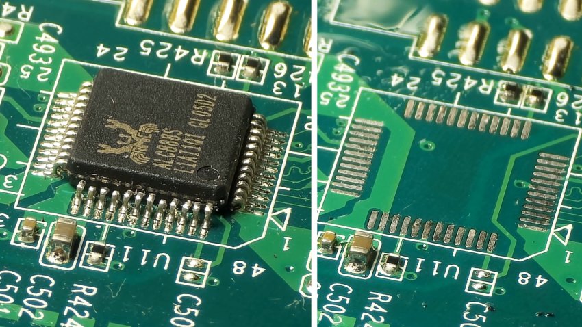 Быстрый способ выпаять неисправную микросхему без фена - «Своими Руками»