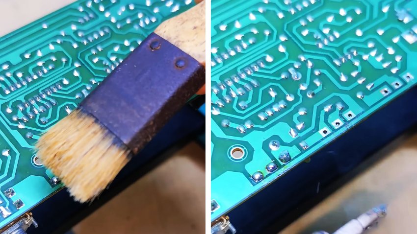 Лайфхак: выпайка многоконтактных деталей при помощи кисти - «Своими Руками»