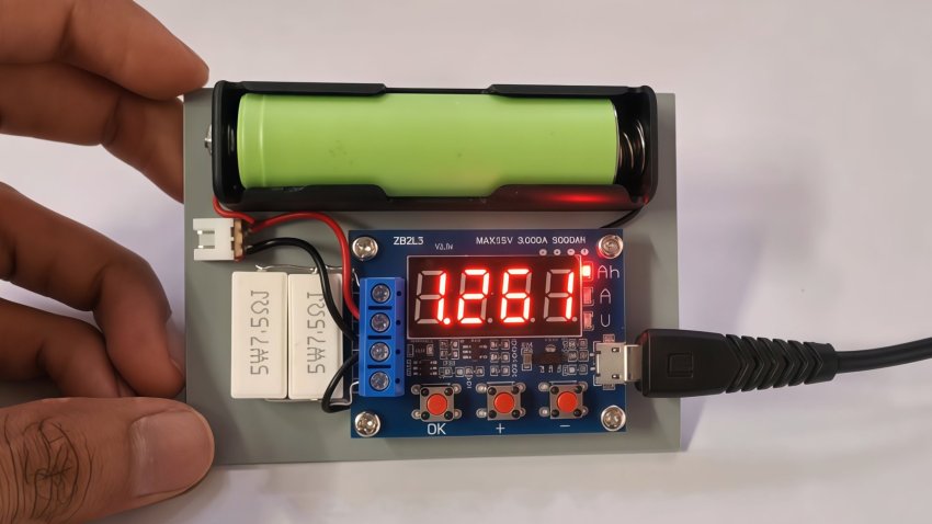 Измеритель емкости 18650 аккумуляторов на модуле - «Своими Руками»