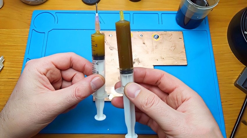 Как сделать гель-флюс. Бюджетный флюс для пайки - «Своими Руками»