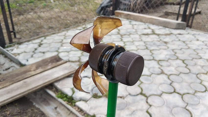 Как сделать отпугиватель кротов «Тихоня» - «Своими Руками»