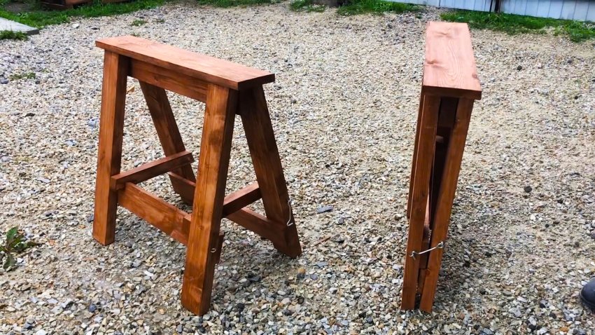 Складные козлы своими руками - «Своими Руками»