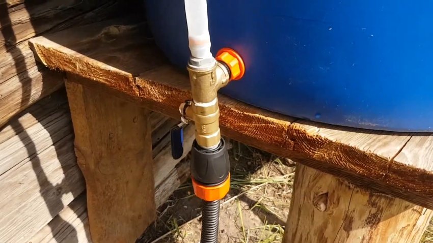 Как установить кран в бочку - «Своими Руками»